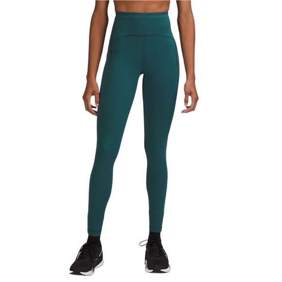 lululemon athletica Pants - Lululemon Swift Speed High-Rise Legging 28" Jasper Green Luxtreme Sz 4